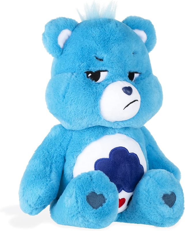 Les bisounours - peluche ours touronchon bleu nuage 30 cm 